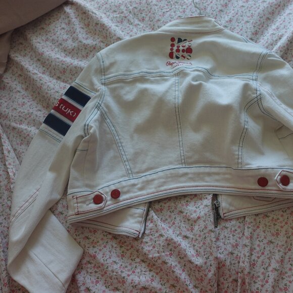 Cropped Pepe Jeans London Denim Jacket - Picture 6 of 7